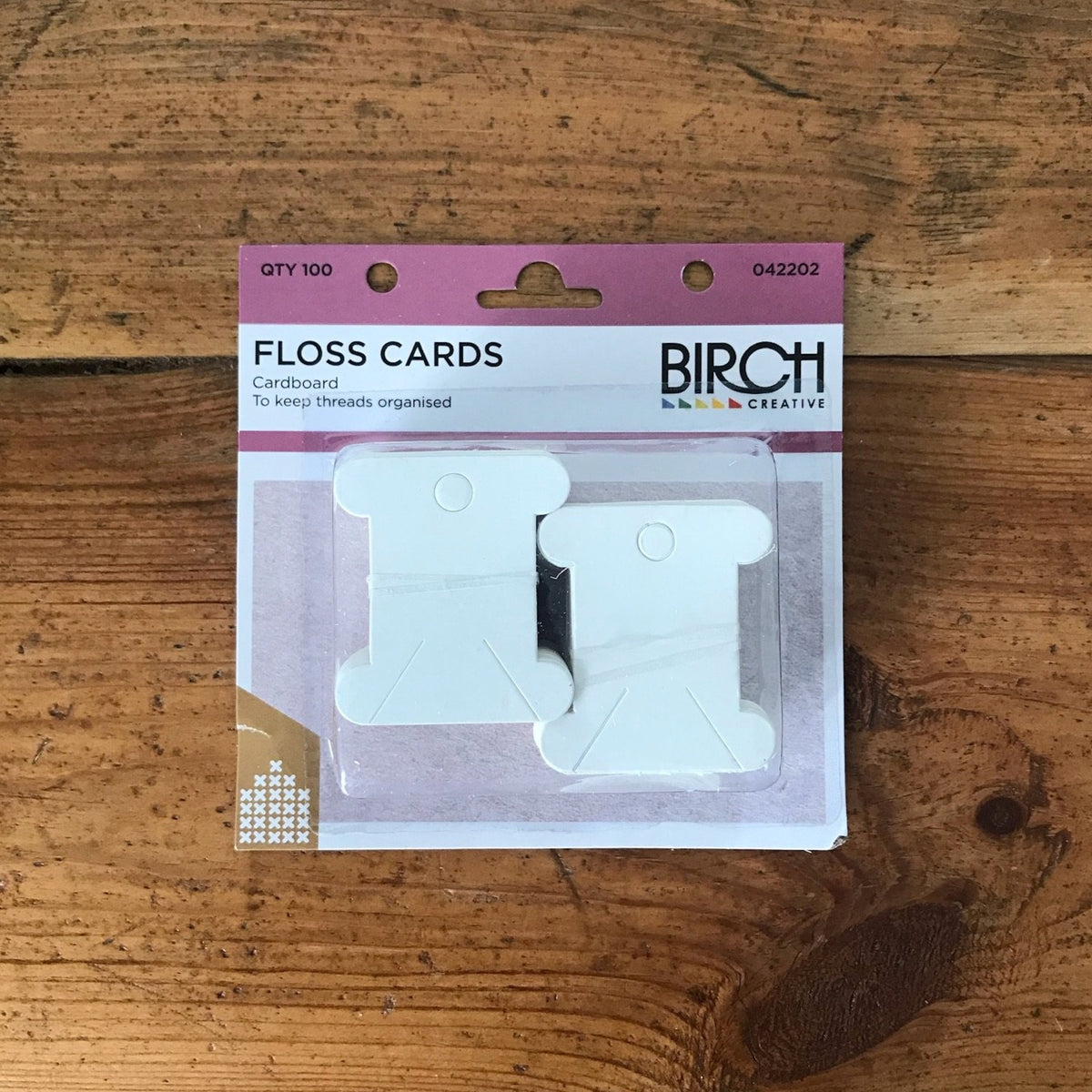 Floss cards The Weaving Room