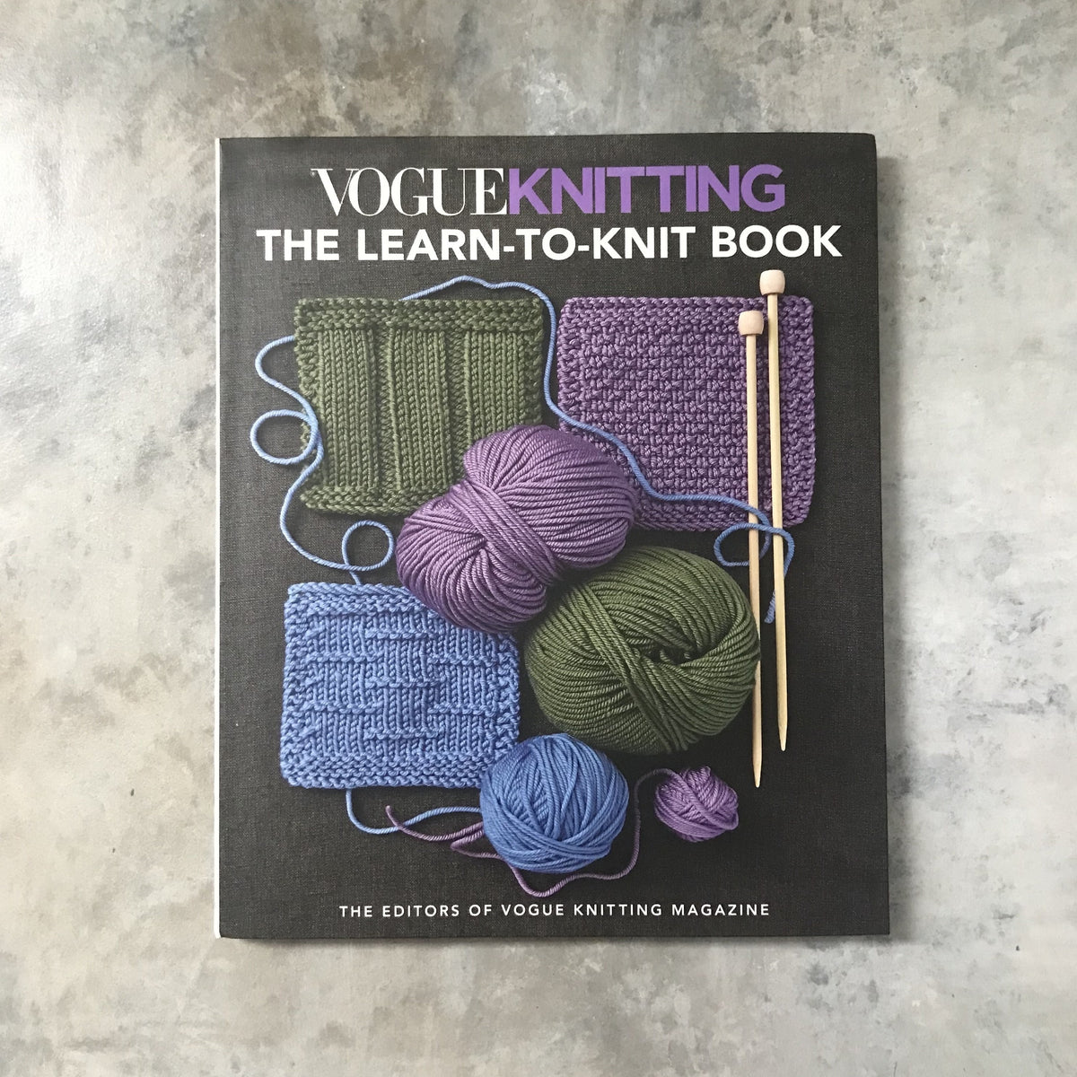 Vogue Knitting The Learn To Knit Book The Weaving Room