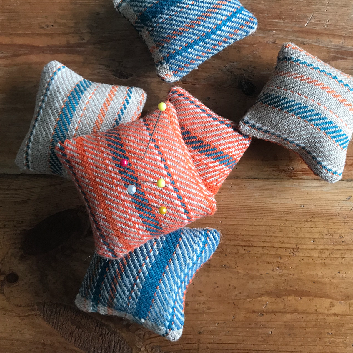 Handwoven Pin Cushions by The Weaving room