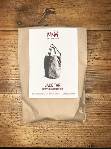 Merchant & Mills Jack Tar Hardware kit - Brass - theweavingroom