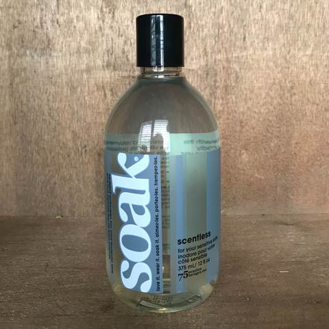 Soak No-Rinse Laundry Soap Scentless 375ml - theweavingroom