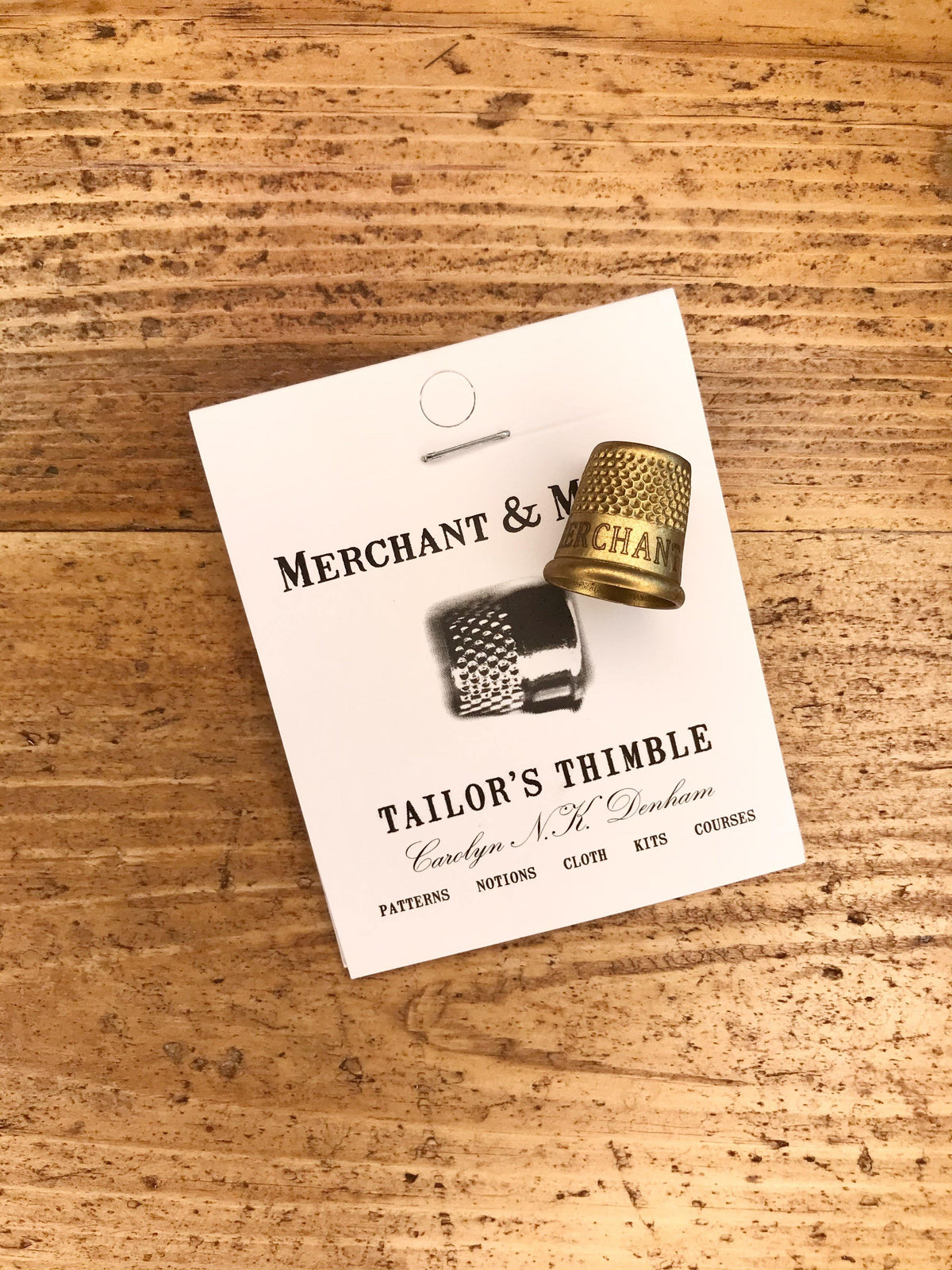 Merchant and Mills Tailor’s Thimble - theweavingroom