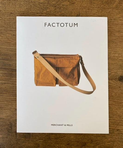Merchant & Mills Factotum bag pattern - theweavingroom