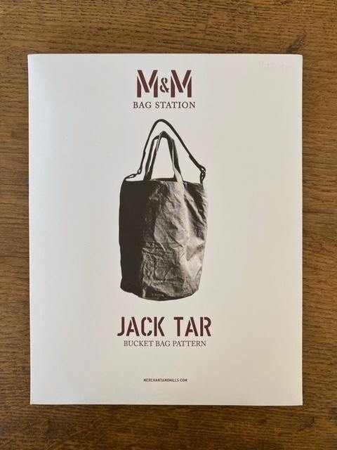 Merchant & Mills Jack Tar Bucket Bag pattern - theweavingroom