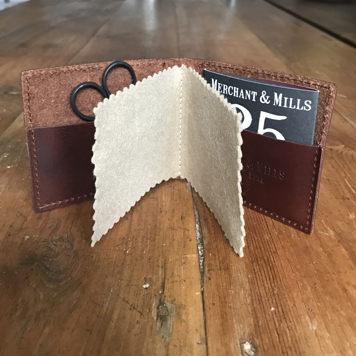 Merchant & Mills Leather Needle Wallet