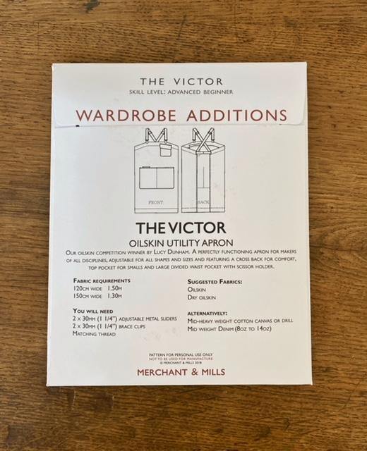 Merchant & Mills The Victor oilskin Utility Apron - The Weaving Room